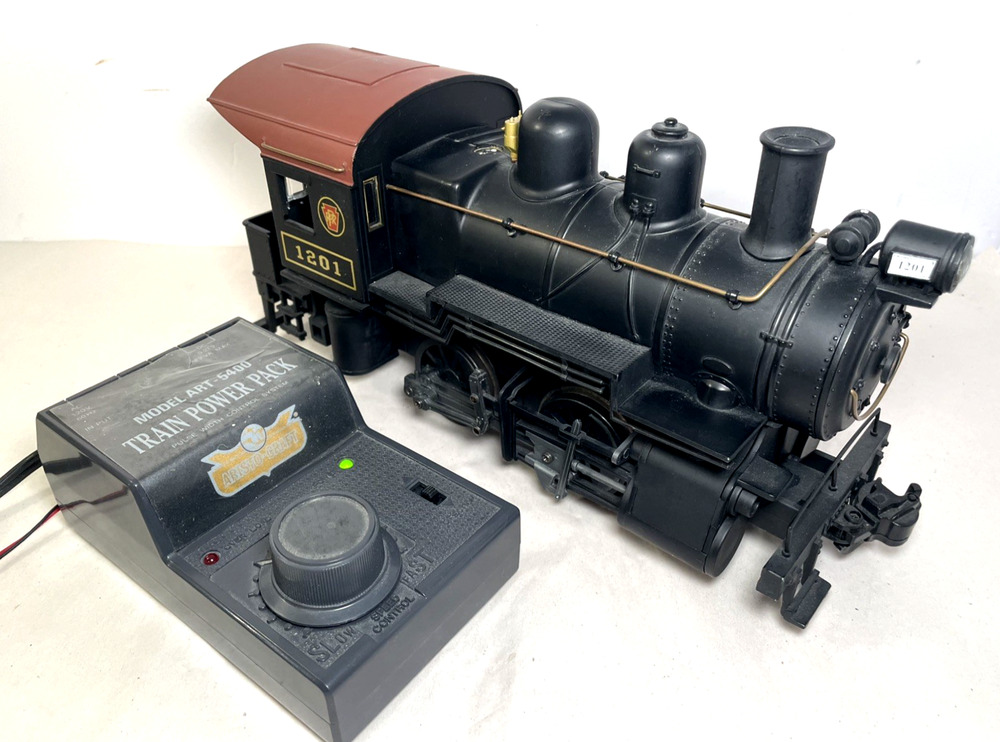 Aristo-Craft G Scale Steam Locomotive 1201 with Power Pack Untested